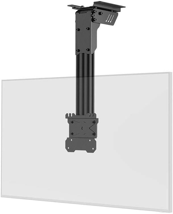 Monoprice Folding Ceiling TV Mount for TVs 10in to 40in, Max Weight up to 66lbs, Max Extension 15.7in, VESA Patterns up to 100x100 - Commercial Series