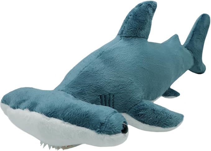 ELAINREN Big Hammerhead Shark Stuff Soft Pillow Giant Plush Shark Toy/39'' - image 1