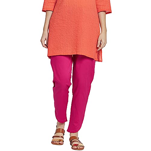 Image of GO COLORS Women Mid Rise Cotton Dhoti Pant