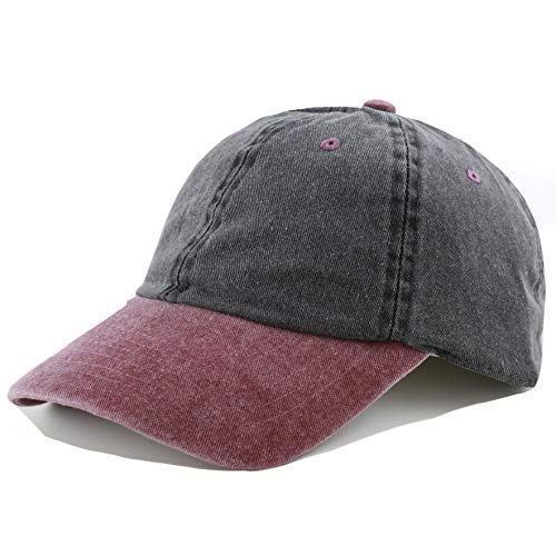 Image of The Hat Depot 100% Cotton Pigment Dyed Low Profile Dad Hat Six Panel Cap