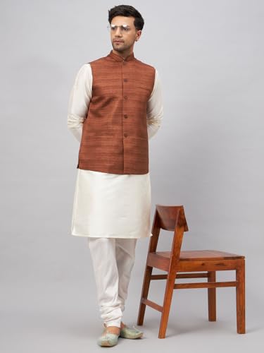 Image of VM Men's Jacket, Kurta and Pyjama Set