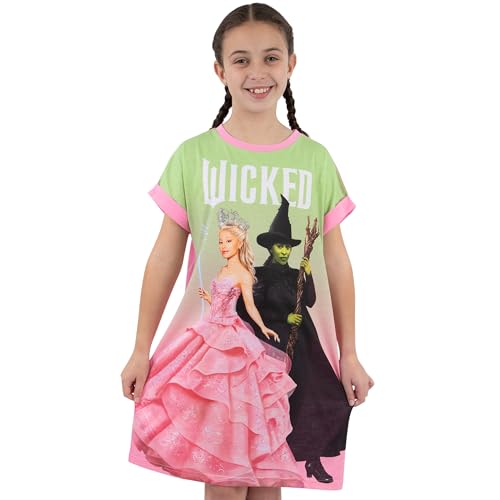 wicked Pajamas | Girls Sleep Shirt | Glinda And Elphaba Girls Nightgown2