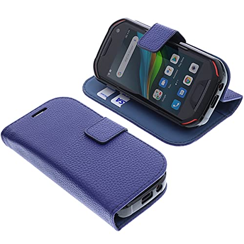 foto-kontorCover compatible with Unihertz Atom L book-style blue case