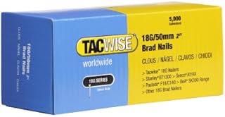 Tacwise 0401 Stiftnägel 18G/50mm Verzinkt (5.000 Stück pro Verpackung)
