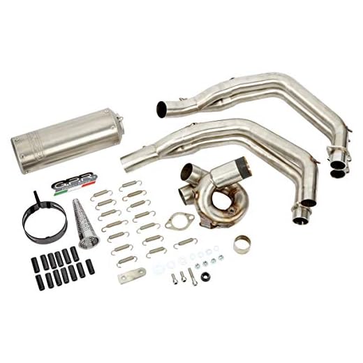GPR Italia CO.Y.145.M3.TN anläggning helt testad och katalyserar Yamaha Xj 6 – Xj 600 Diversion 2009/15 M3 Titanium Natural