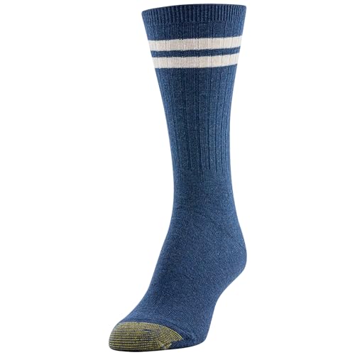 Image of GOLDTOE Womens Casual Texture Crew Socks, Multipairs
