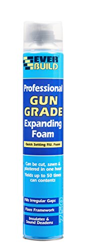 Everbuild Professional Quick Setting Gun Grade Expanding Foam 750 ml