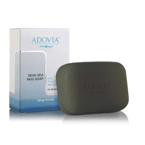 Adovia Natural Dead Sea Mud Soap Great for Eczema