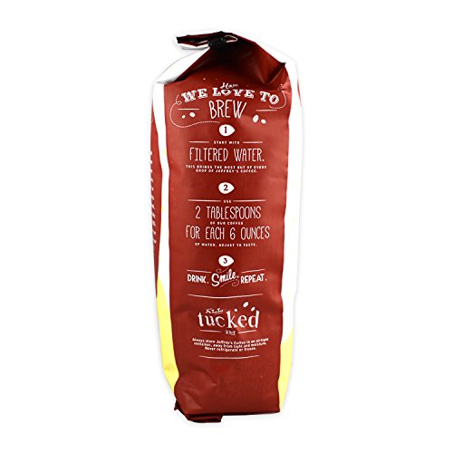 Joffrey's Coffee - Jamaican Me Crazy, Flavored Coffee, Artisan Medium Roast, Arabica Coffee Beans, Caramel, Vanilla, & Coffee Liqueur Flavor, Gluten-Free, Kosher, No Sugar (Ground, 16 Oz) #TOP7