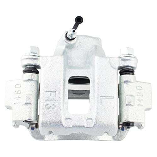 Image of TRQ Rear Left Brake Caliper w /Bracket Drivers Side | For 2003-2009 Toyota 4Runner 2007-2014 FJ Cruiser