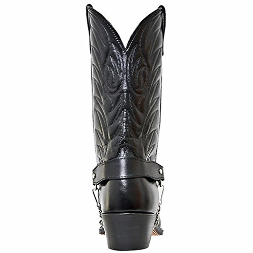 Laredo Men's Tallahassee Western Boot,Black,12 D Us #TOP2