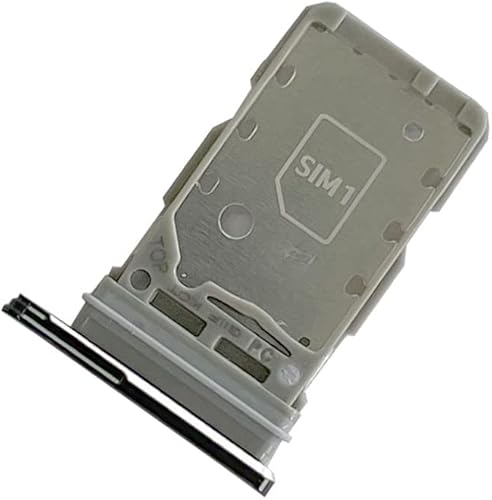 Miniatura 2 de Galaxy S21 S21 Plus S21 Ultra Dual SIM - Bandeja de repuesto para Samsung Galaxy S21 S21+ Plus S21 Ultra 5G + Pin de expulsión (negro fantasma)