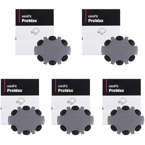 Genuine Hearing Aid Wax Guards for Oticon Prowax Minifit, Oticon Prowax Filters, Oticon Hearing Aid Supplies, Oticon Accessories, Replacement Ear Wax Filters(5 Packs/ 30 Pcs) Cover
