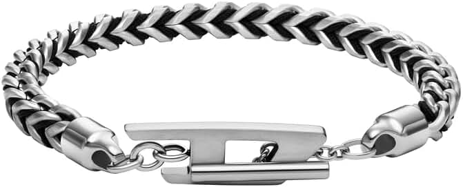 DIESEL Dx1540040 シルバーブレスレット DIESEL ブレスレット ディーゼル アクセサリー メンズ DX1540040