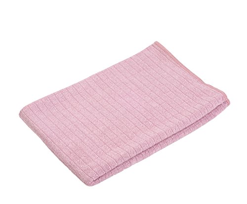 Gözze - Lot de Torchons, 3 pièces, Chiffon Polissant en microfibre, 50 x 70 cm - Rose poudré