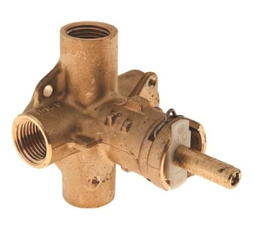 Moen 1/2 Inch IPS Posi-Temp Pressure Balancing Rough-In Valve (No Stops)