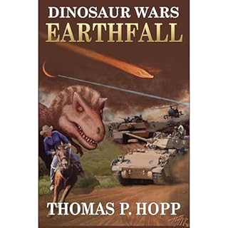 Dinosaur Wars: Earthfall Audiolibro Por Thomas Hopp arte de portada