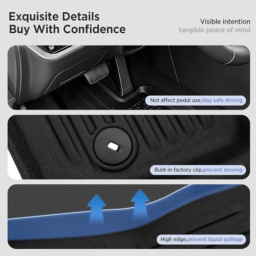 Image of Floor Mats for Kia Telluride Accessories 2027 Hybrid 7&8 Seat