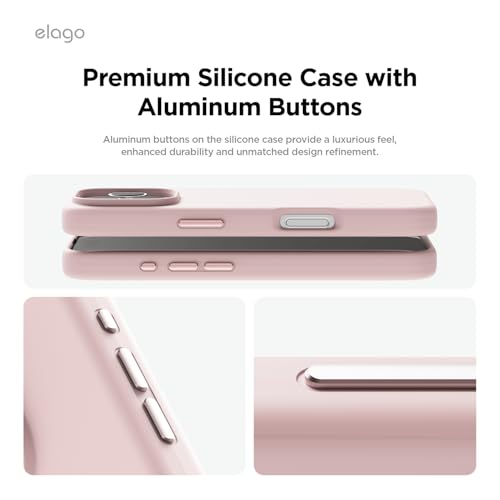 elago Premium Magnetic Silicone Case for iPhone 16 Pro by elago - Used condition - Image 3