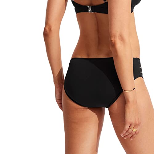 Seafolly Women's Multi Strap Hipster Full Coverage Bikini Bottom Swimsuit2