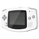 IPS Ready Ulepszona eXtremeRate Biały Błyszcząca Wymienna Obudowa Pełna Cover z Przyciskami dla Gameboy Advance GBA - Kompatybilny Zarówno z IPS & Standard LCD - Konsola & IPS Screen Nie Są Dołączone