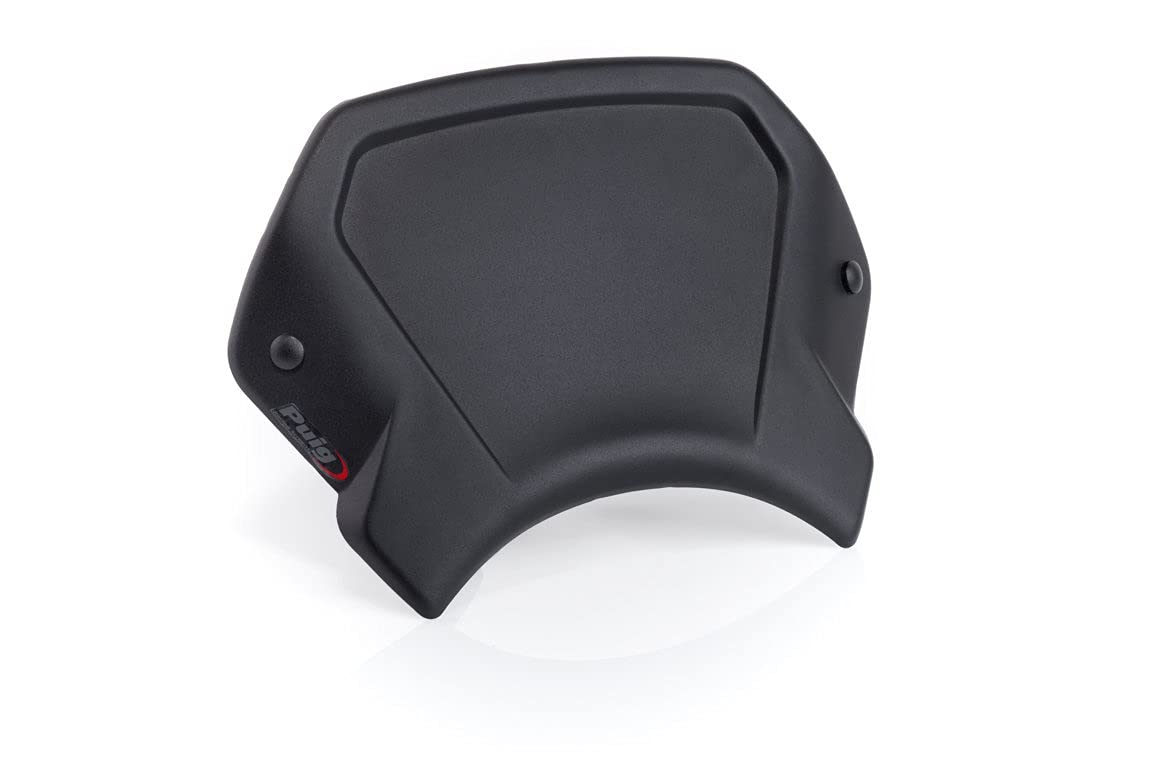 Puig Aluminium Frontal Plate 9800N for Ducati Scrambler Café RACER 17'-19', Ducati Scrambler 1100 18'-19'