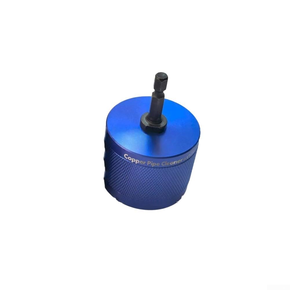 Spazzola elettrica per la pulizia di tubi in rame, manico esagonale da 1/4 per la pulizia di punte da trapano elettrico da 15 mm+22 mm (25 mm)