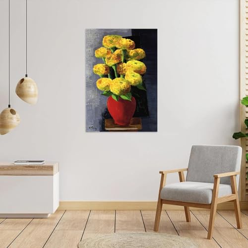 Tableaux Decoratifs Fleurs Abstrait Toile Haute Définition - 3