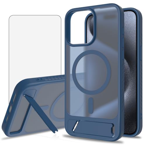 Coque iPhone 15 Pro translucide pour visionnage vidéo mains libres