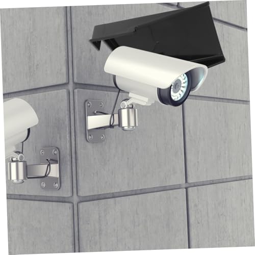 Funda de lluvia para cámara exterior y protector solar UKCOCO para pared 4