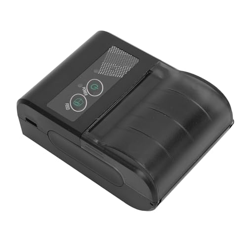 Image of 48mm Portable Thermal Receipt Printer, Supports Connectivity USB and Bluetooth, 203dpi 70mm / s Barcode Print, Portable Ticket Printer for Mobile Retail Logistics