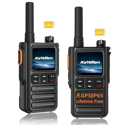 Lifetime Free Rapid GPS Unlimited Range Global Walkie Talkies – Long R