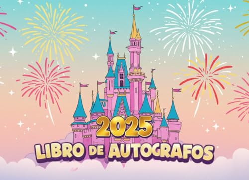 Libro de Autografos 2025: Un hermoso libro para coleccionar firmas, recuerdos y fotografias de tus aventuras magicas.