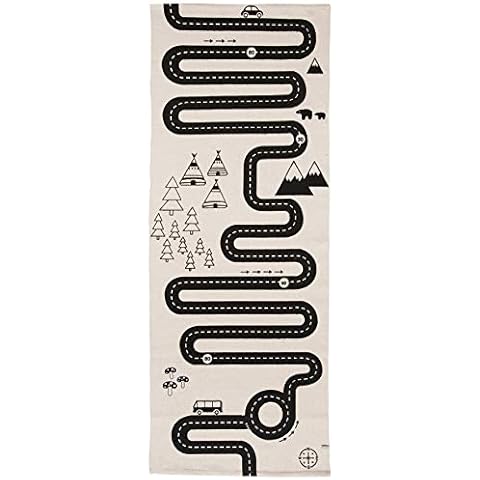OYOY Mini Adventure Rug - Langer Kinderzimmer Spielteppich Cover
