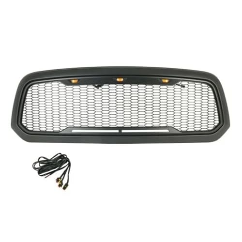 Grille de pare-choc avant pour Dodge Ram 1500 style nid d'abeille 2013-2018