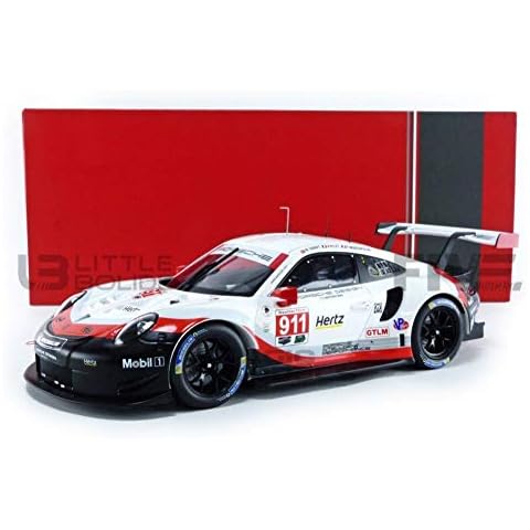 Ixo Porsche 911 (991) RSR #911 24h Daytona 2018 Porsche GT Team 1:18 Cover