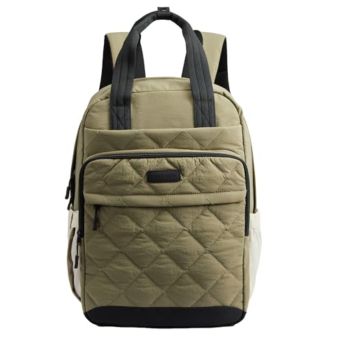 LOVEVOOK Laptop Backpack for Women, 15.6 Inch Puffy Travel Backpack With Pouch Pocket for Large Capacity Cup, Large Capacity Carry on Personal Item Bag, Work Bag College Bookbag