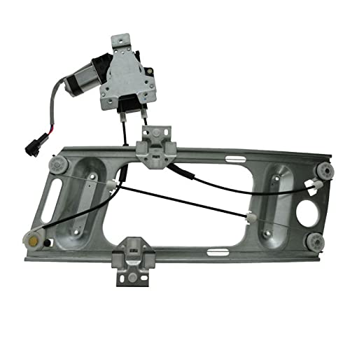 Image of TRQ Right Power Window Regulator & Motor Assembly Passenger Side Compatible with 2000-2007 Chevrolet Monte Carlo 1997-2002 Pontiac Grand Prix