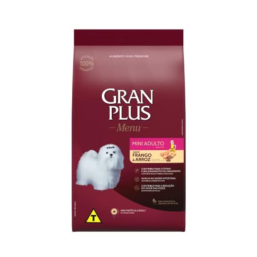 Granplus Gran Plus - Ração Para Cães Adultos Mini Menu Frango E Arroz 1Kg