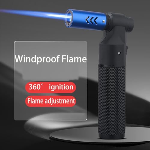 Encendedor de butano recargable contra el viento para barbacoa y cocina 3