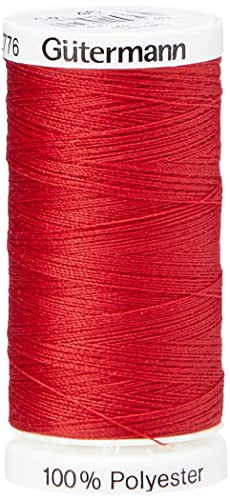 Gutermann Sew All Polyester Thread, 250Mtr, Ruby Red (0046), 5.5 x 2.7 x 2.7 cm
