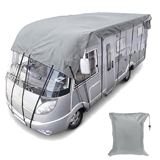 AMGJ housse de toit camping-car 420D Oxford 6,5 x 3 m