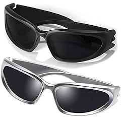 2 Pack (Black + Silver/Grey)