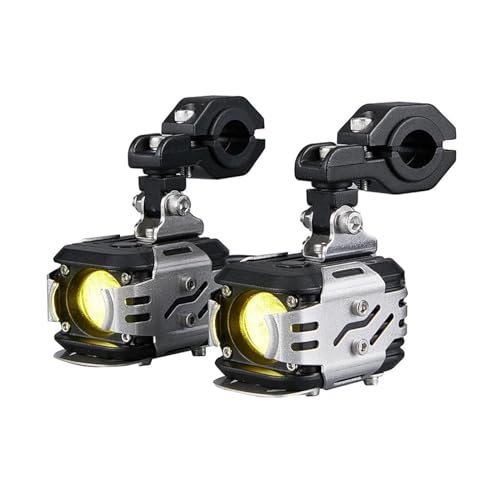 Phare auxiliaire de moto résistant aux chocs avec interrupteur sans fil pour F650GS