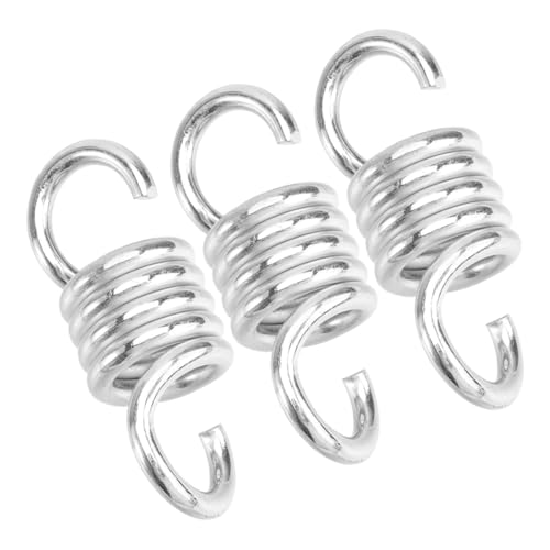 ORFOFE 3 pezzi Molle per Dondolo da Molla di Ricambio per Sospensioni Amaca e Sedia Dondolo Resistente con Alta Capacità di Carico Facile da Installare per Uso Interno ed Esterno