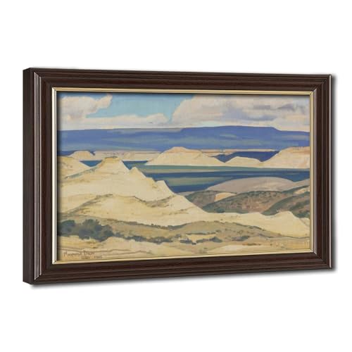 Toile Boulder Valley Maynard Dixon décoration murale salon et bureau