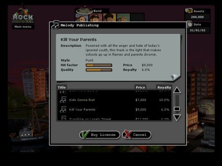 Rock Manager Pc - vue 5