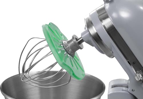 Whisk Wiper® PRO for Stand Mixers - Mix Without The Mess - The Ultimate Stand Mixer Accessory - Compatible With KitchenAid Tilt-Head Stand Mixers - 4.5qt, 5qt (Color: Aquamarine) - image 1