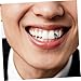 SHERCHPRY Single Crystal Tooth Cap for Men and Women Durable Copper Grill Accessory for Hip Hop Fashion Unique Costume and Performance Comfortable Wear for All Occasions