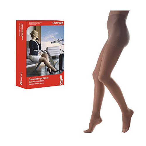 Lauma Medical, Collants de Compression pour Femmes Bout fermé, Classe de compression I, Fatigue et gonflement des pieds, Signes de varices Cover